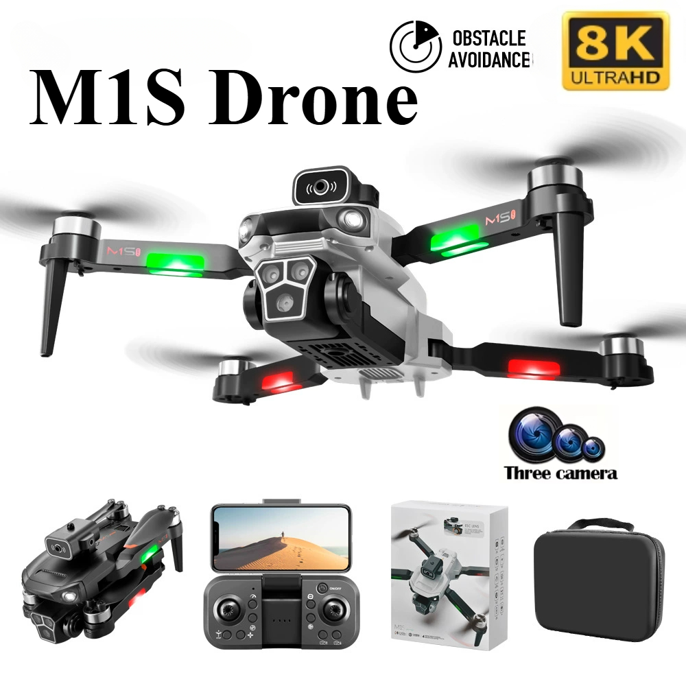 M1S Drone 8K Professional Trip - Drone Gimbal 3 Axis review and price