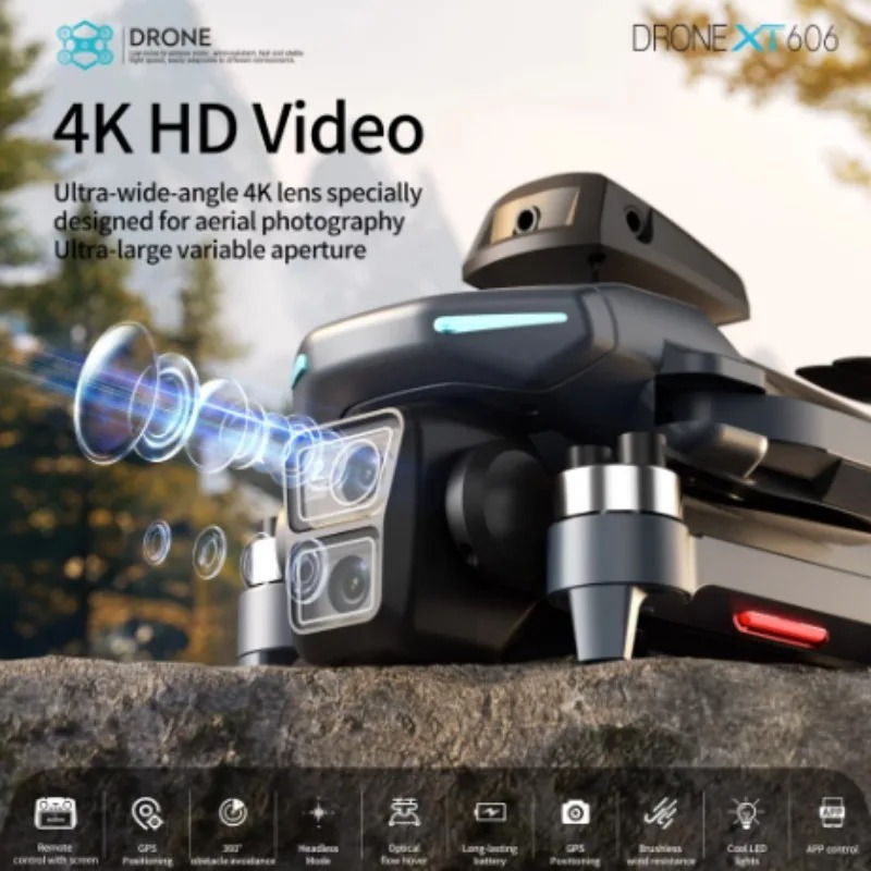 Lenovo XT606 GPS Drone Brushle - Drone Gimbal Mount review and price
