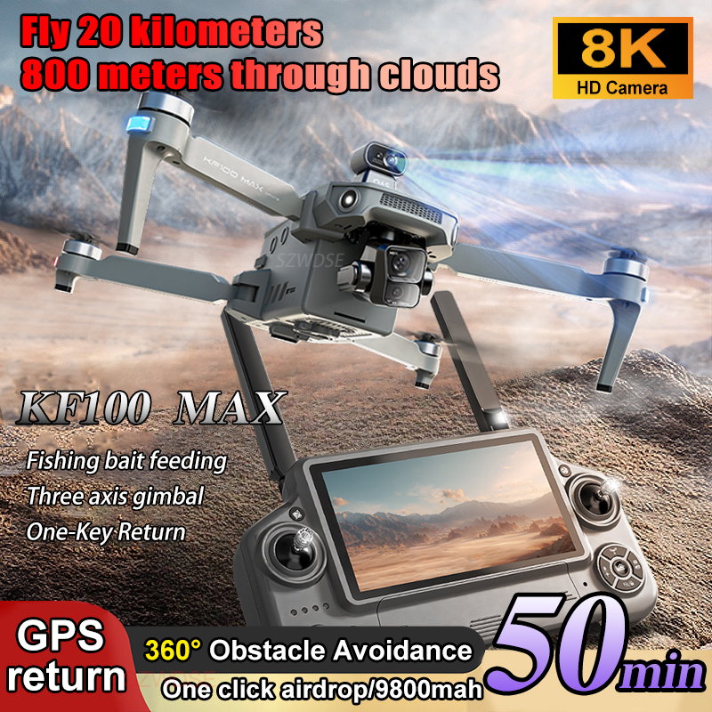 SJRC KF100 MAX 8K UHD Photo HD - Drone Gimbal Case review and price