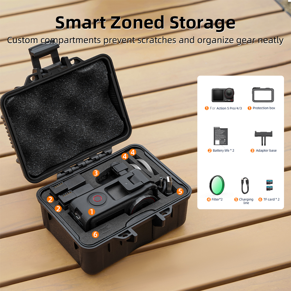 Hard Case Waterproof Box for D - Drone Gimbal Case review and price