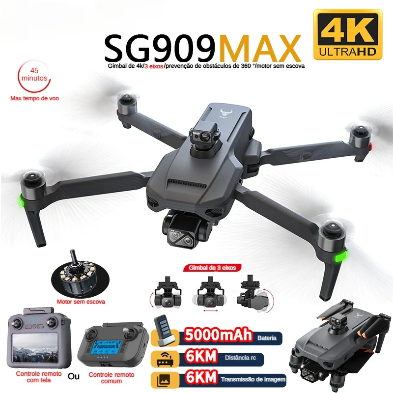 ZLL SG909 SG909MAX Professiona - Drone Gimbal Brushless review and price